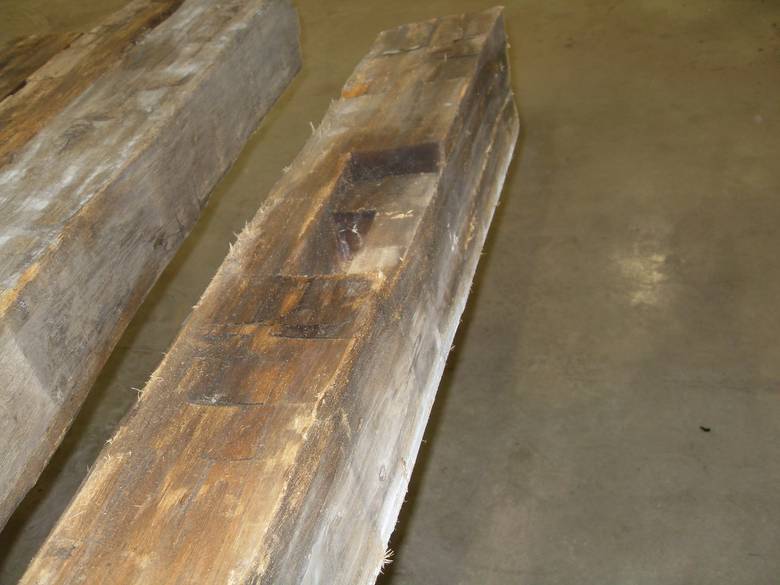 Hand Hewn timber for approval / HH 6x6 and 6x8's